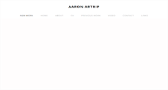 Desktop Screenshot of aaronartrip.com